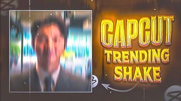 Trending!! Zoom + Shake Like Ae!! Capcut TUTORIAL