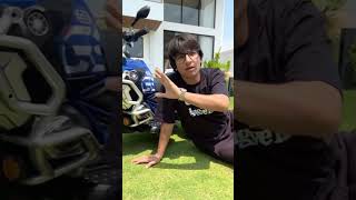 Aaj toh maja agaya 😂 Kunali ke New BMW Bike 😳 #souravjoshivlogs