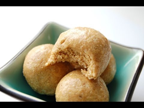 HEALTHY SNACK RECIPE!! - TASTY PEANUT BUTTER BALLS!