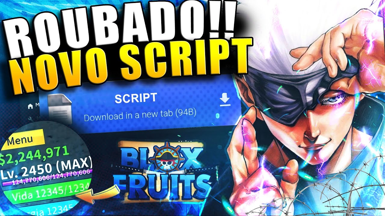 Min gaming auto raça v4 Blox Fruit Script (sem key)