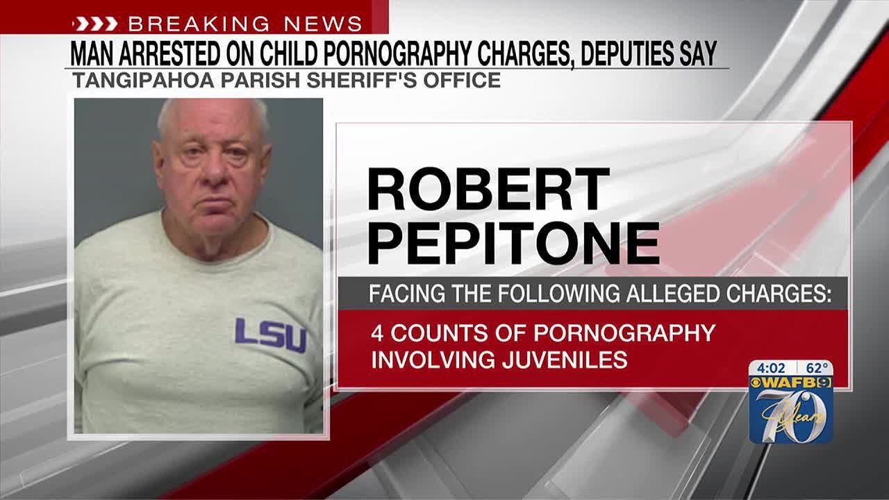 Man arrested on child pornography charges, deputies say - YouTube