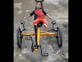 Membuat sepeda trike dari sepeda bekas