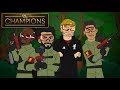 Liverpool and Manchester City Go Paintballing | The Champions S1E5