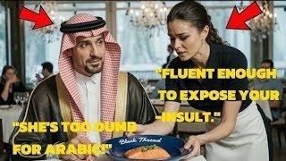 Epi 04Billionaire Mocked Black Waitress in Arabic — Seconds Later She Answered Back Fluently”