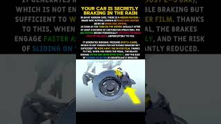 Your car is secretly braking in the rain #car #shorts