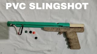 DIY Slingshot - Accurate PVC Slingshot New Version