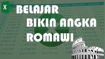 Mengubah Angka menjadi Angka Romawi dengan rumus ROMAN - Tutorial Excel Pemula - Asad