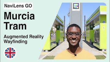 Augmented Reality Wayfinding in Murcia Tram. Easier public transit with NaviLens.