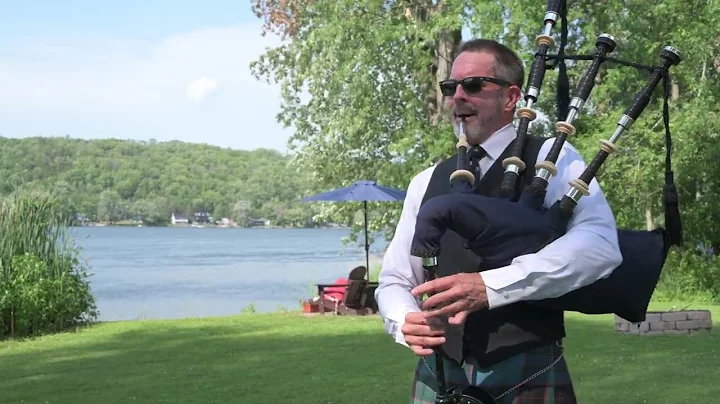 Bagpiper, Allan Norton - Ferguson Reunion, July 23...