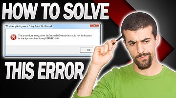 Kernel32.dll error fix windows 7 procedure entry point setdefaultdlldirectories could not be located