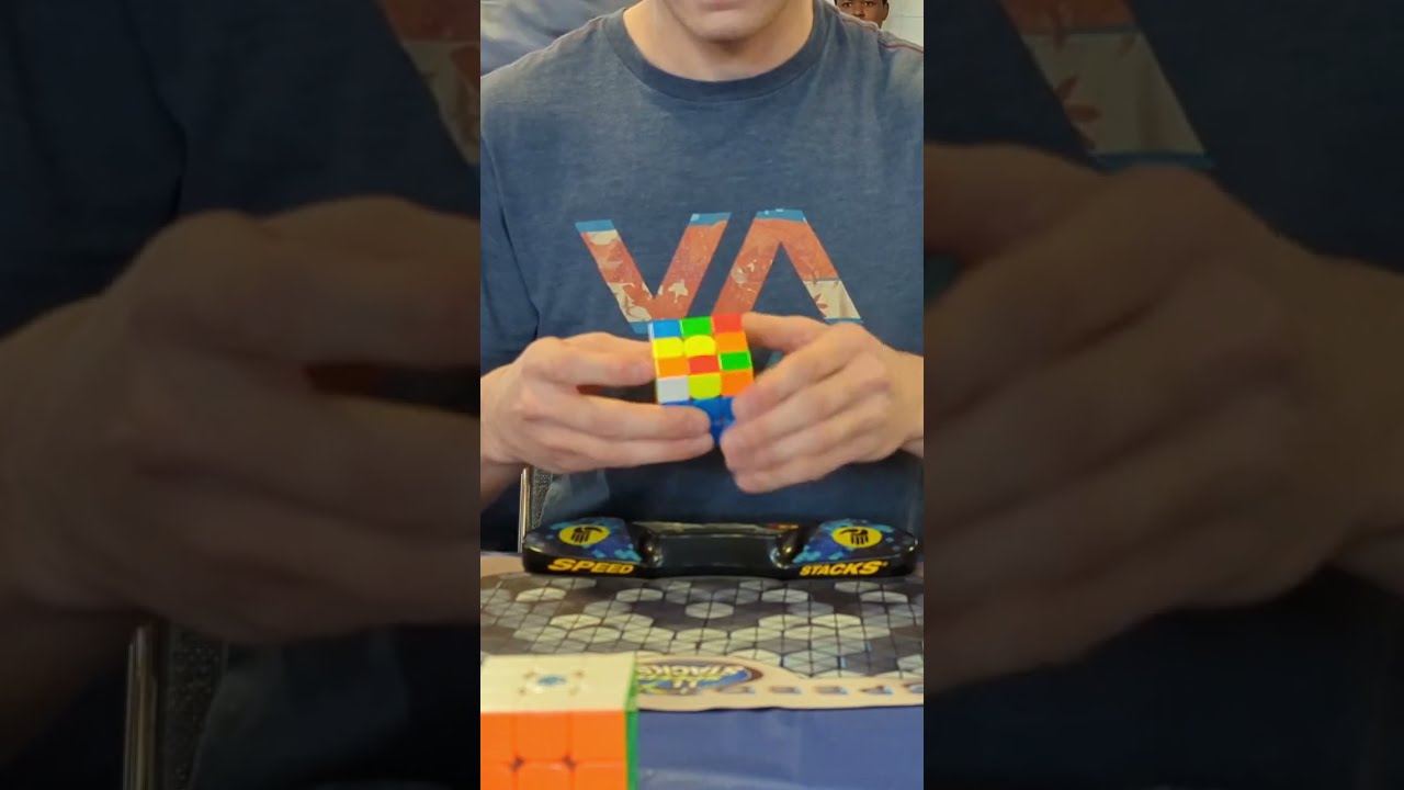7 83 Official 3x3 Solve First In 4 Years 