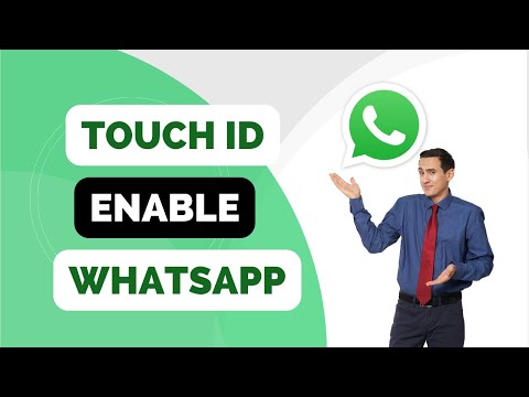 Video: Hoe kan ek my WhatsApp op iPhone 8 sluit?