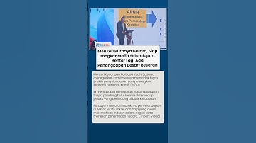 Menkeu Purbaya Klaim Sebentar lagi Ada Penangkapan Besar-besaran, Siap Bongkar Mafia Selundupan