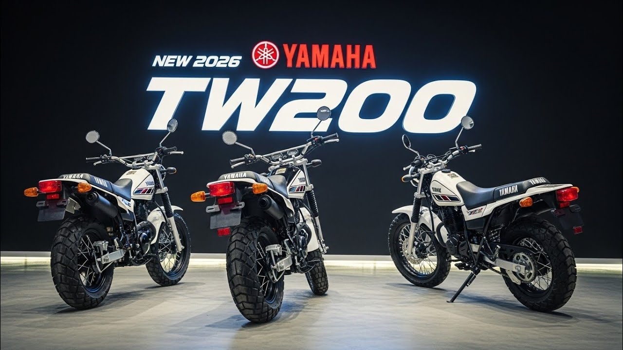 Новый Yamaha TW200 2026 года. Наконец-то вышел!!!