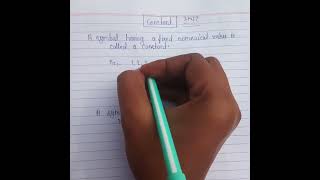 constant and variable me difference #song