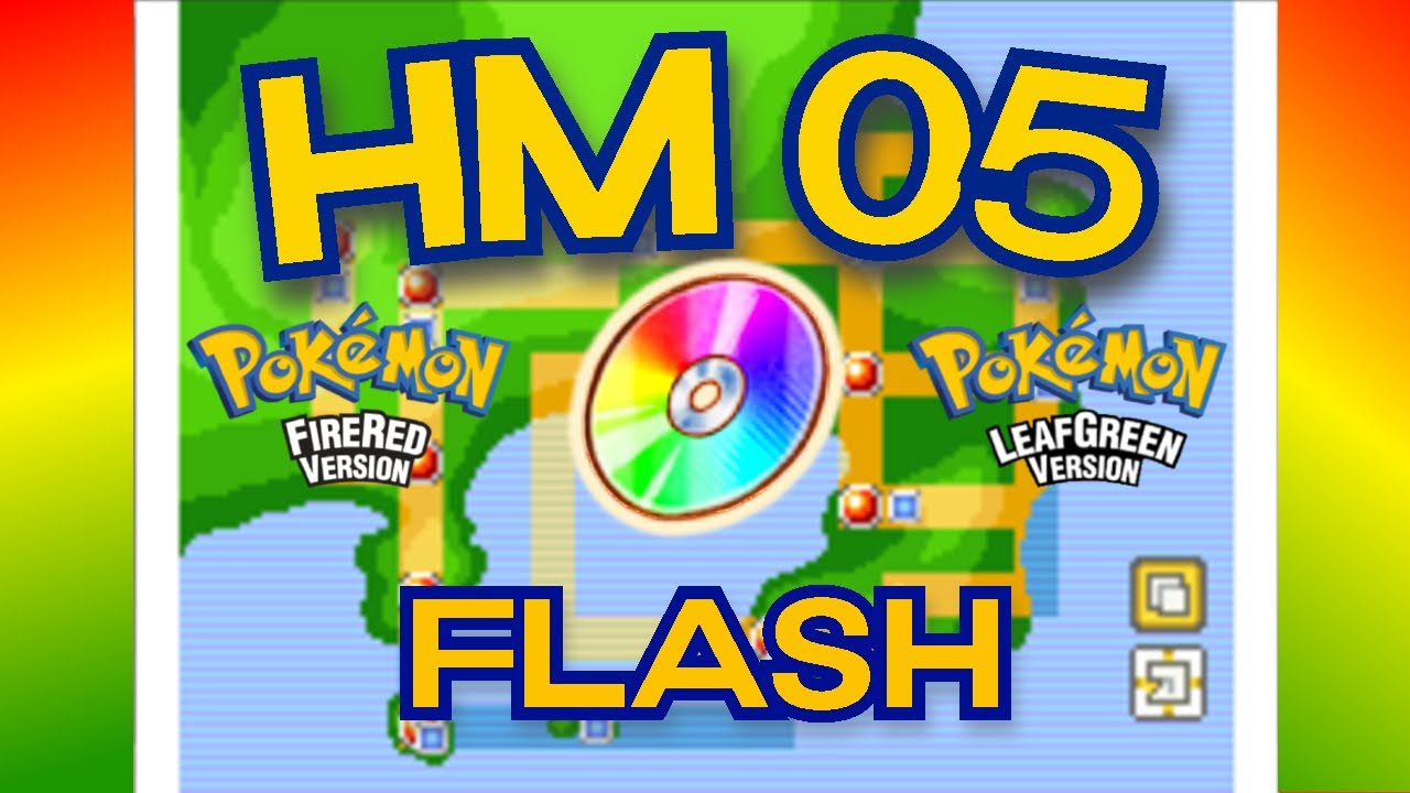 How To Get HM 05 FLASH In Pokemon Fire Red And Leaf Green YouTube How To Get HM 05 FLASH In Pokemon Fire Red And Leaf Green YouTube