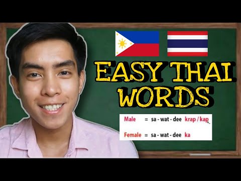 HOW TO LEARN THAI LANGUAGE ( Easy and Simple Thai Language) | Basic Thai Language Tutorial