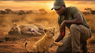 A mother trapped... A cub asking for help... One ranger who actually helped 🦁❤️ screenshot 4