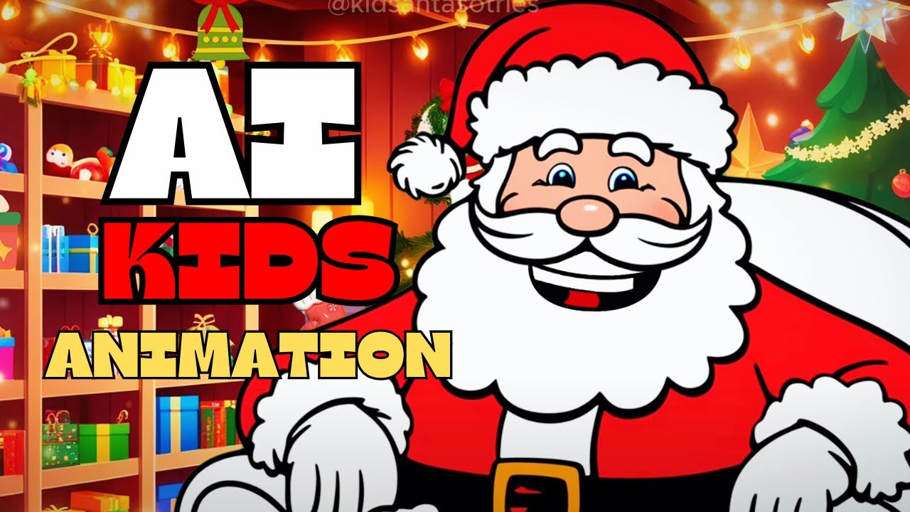 How I Create Kids Christmas Cartoon Videos With AI & Go Viral 🎄