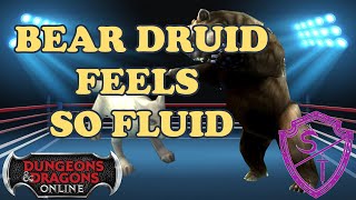 DDO Wolf druid good for leveling but bear druid gooderer
