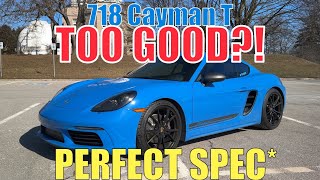 2023 718 Cayman T Track Review  [Can a Car be TOO Good?]