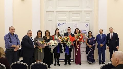 Welcome concert for the newly arrived ambassadors of Peru, India and Cyprus