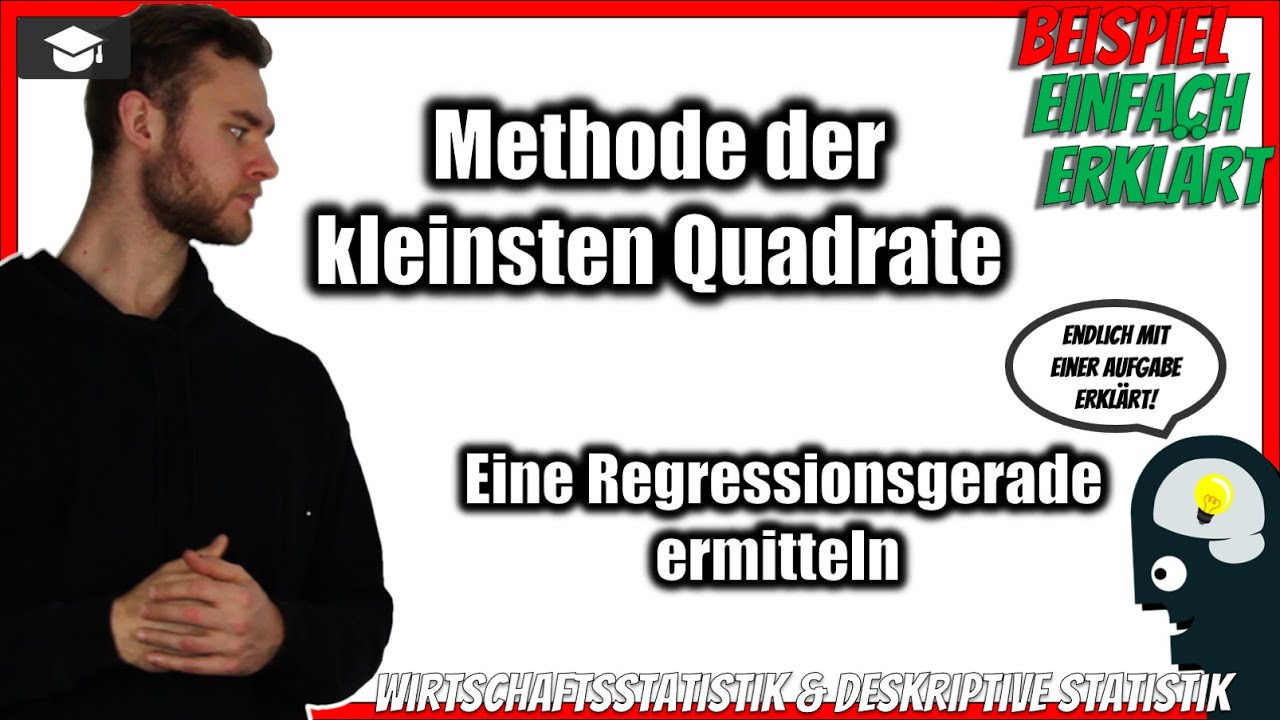 Methode der kleinsten quadrate eine regressionsgerade berechnen