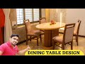 dining table 6 seater price india || Dining Table and Chair Design Ideas | round dining table design