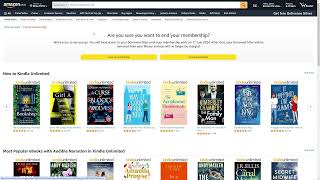 How To Cancel Amazon Kindle Unlimited Subscription (Step by Step Tutorial and Guide)
