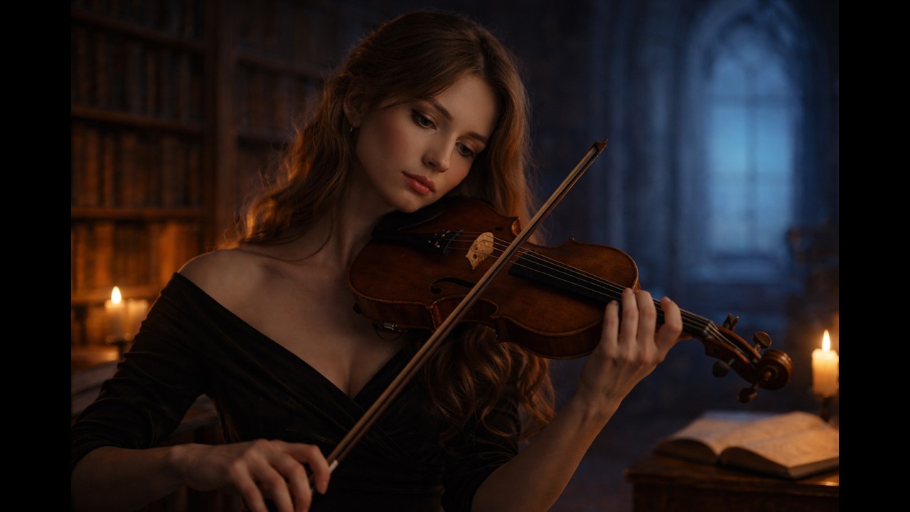 Slow Melancholic Violin — Dark Depressive Music for Studying, Focus & Late Nights