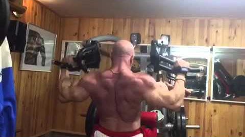 Lat pulldown Hoist koneella Tape