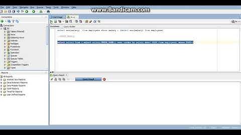 How to find nth maximum salary from table