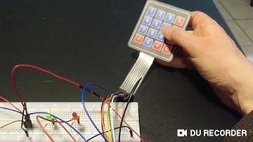 Arduino Mega 2560 with Keypad