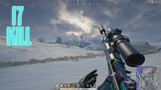 PUBG VIKENDI SOLO VS SQUAD 17 Kill AUG + MINI 14 !! #pubg