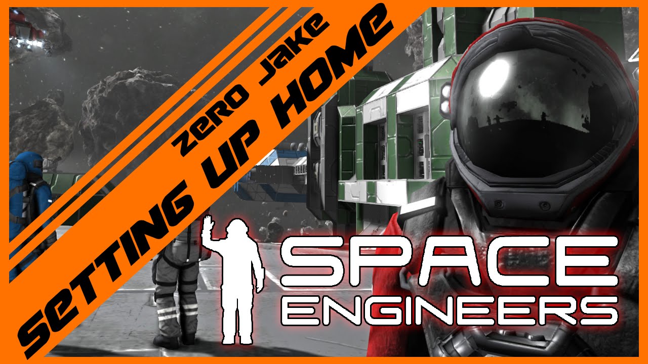 Space Engineers - Setting up home base - Episode 1 - YouTube