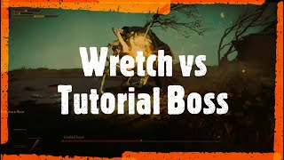 Match Highlights Elden Ring - The Grafted Scion Tutorial Boss Vs Wretch Class MnK No Controller!