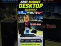 Cheap But Powerful Desktop 😳 Full Setup Under Budget #refurbishedlaptop #computer #desktopsetup