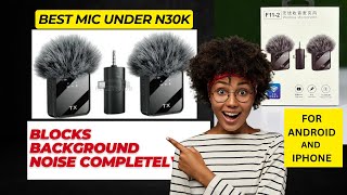 Celebrity F11-2 Wireless Microphone 3-in-1 Noise Cancellation Best Mic for content Creation Profile