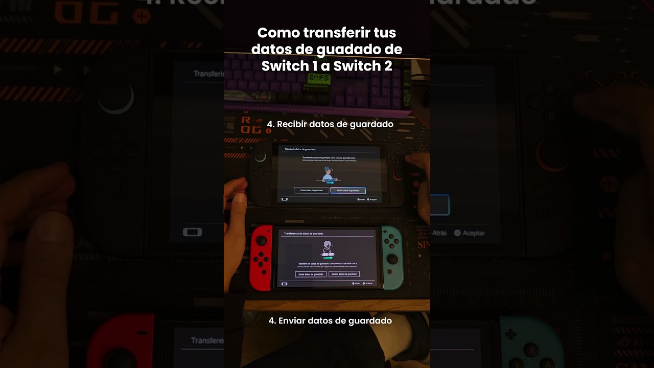 Cómo transferir tus datos guardados a la Nintendo Switch 2 (FÁCIL)