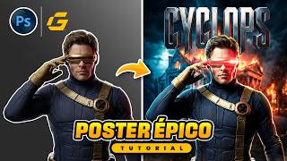 Cómo Diseñar un POSTER DE PELÍCULA  en Photoshop