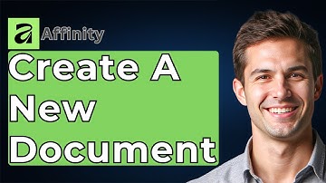 How To Create A New Document In Affinity 3 [2025 Guide]