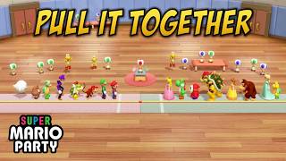 Super Mario Party: Pull It Together Minigame (Master Coms)