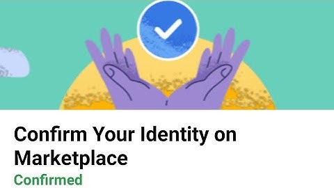 confirm your identity on marketplace!! please take action on this listing !! problem solution
