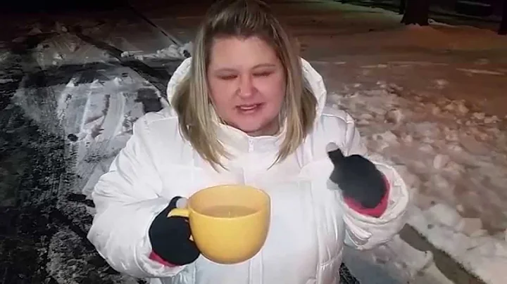 What Happens When You Throw Boiling Water Into Freezing Cold Air?