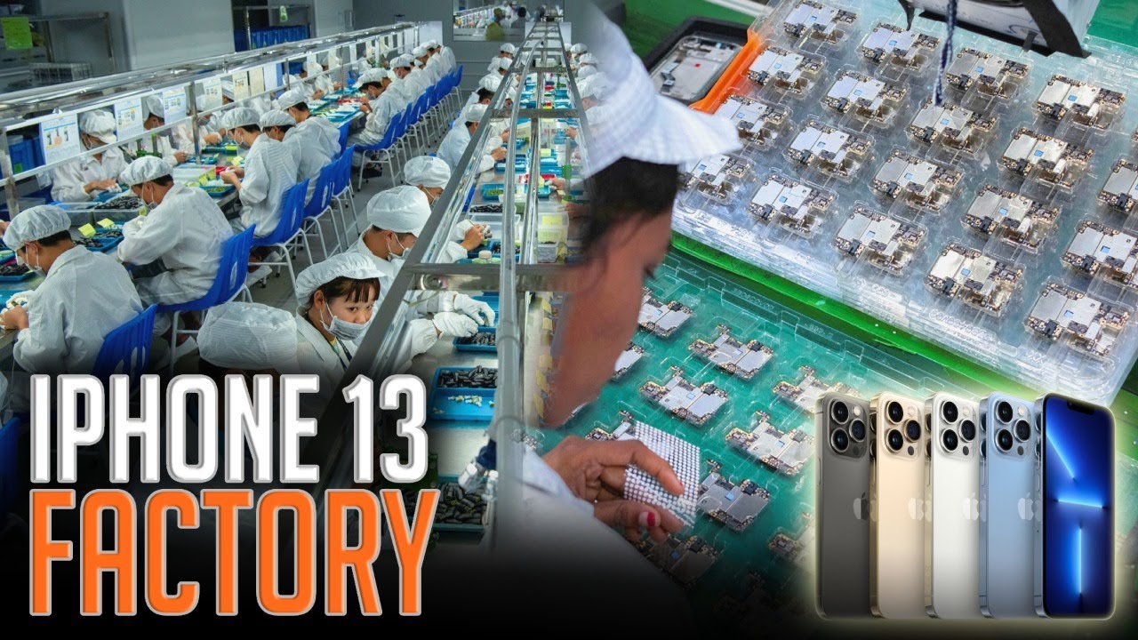 INSIDE Apple’s INSANE iPhone 13 Factory - NEVER SEE THIS! - YouTube
