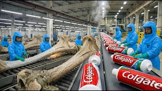 Inside The Toothpaste Factory From Animal Bones To Toothpaste Full Process