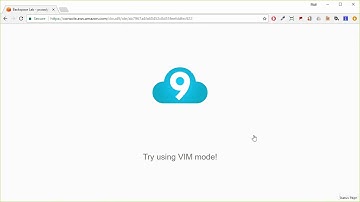 2  Lab Session   NodeJS Development with AWS Cloud9