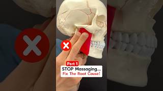 Part 1 of 2 —Stop MASSAGING Your Jaw… Watch this to get to the root cause! #jawbone #jawpain #tmj