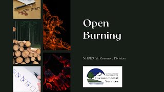 Open Burning 101