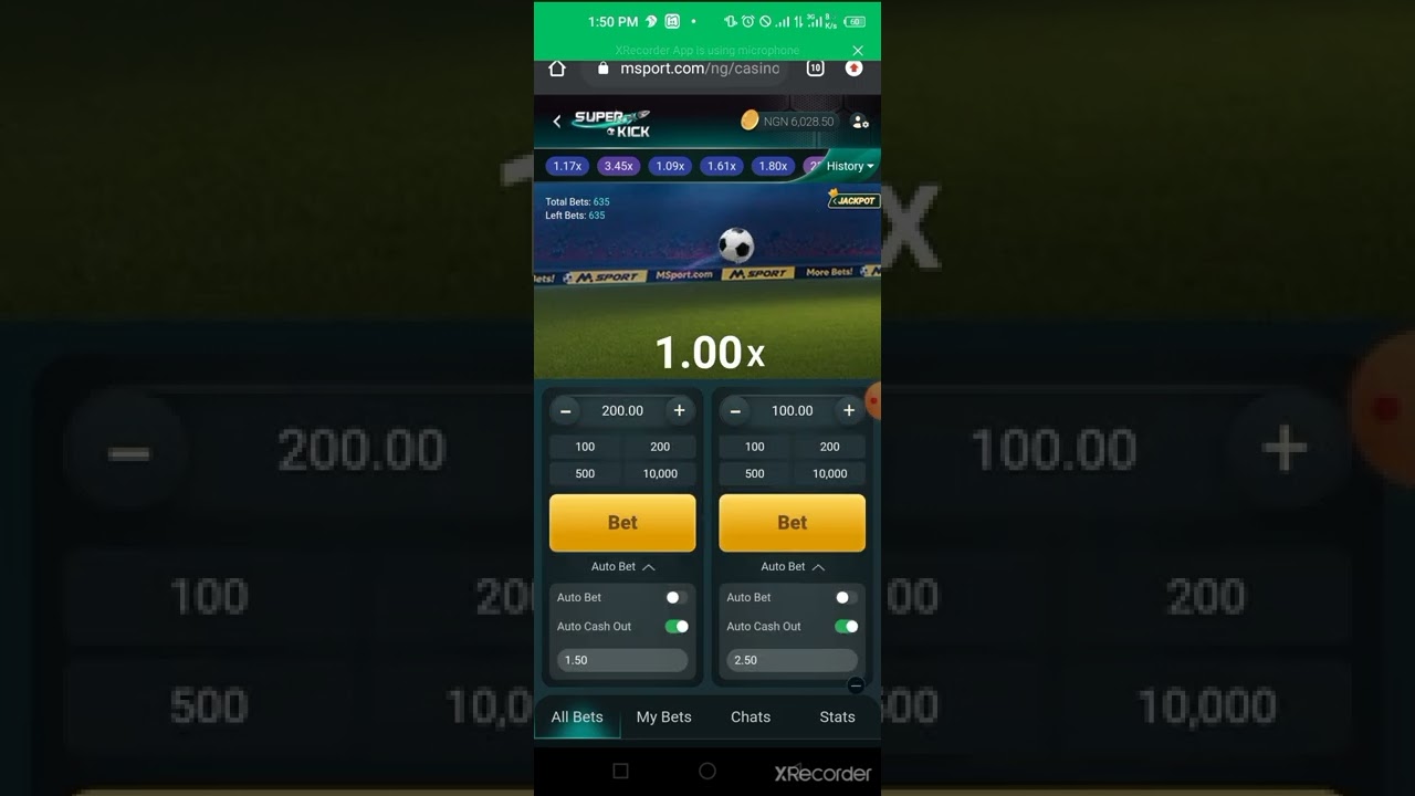 msport login